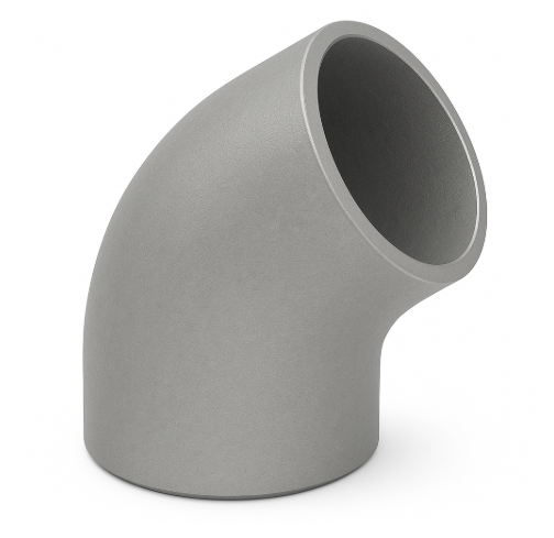 45 Deg Elbow 6061-T6 2-1 / 2” SCH80 108346